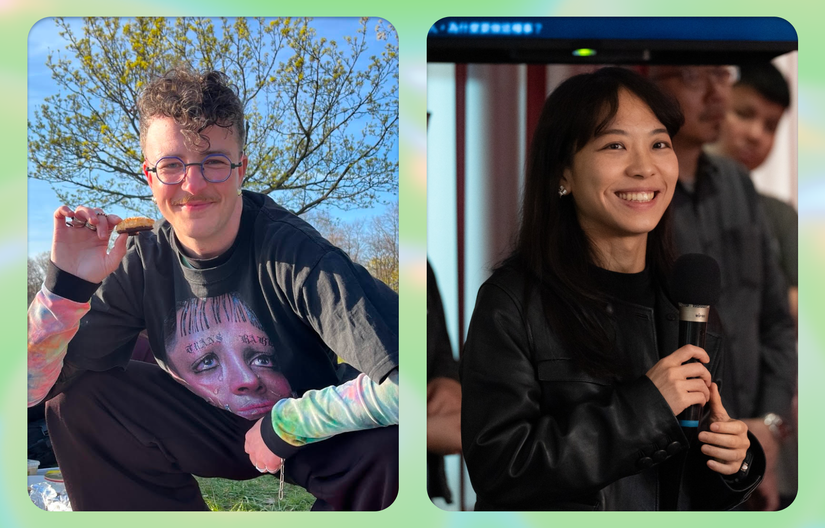 Ren Loren Britton and Lee Tzu Tung.