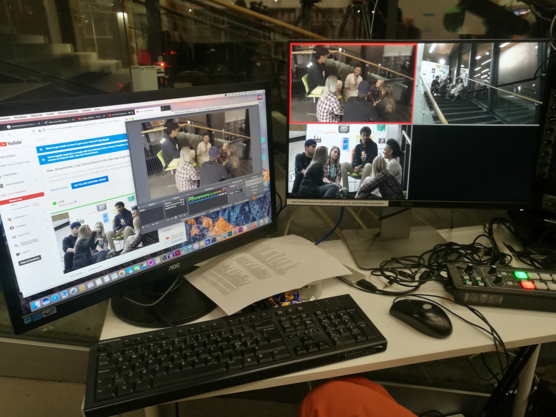 Maunula Staircase mixing