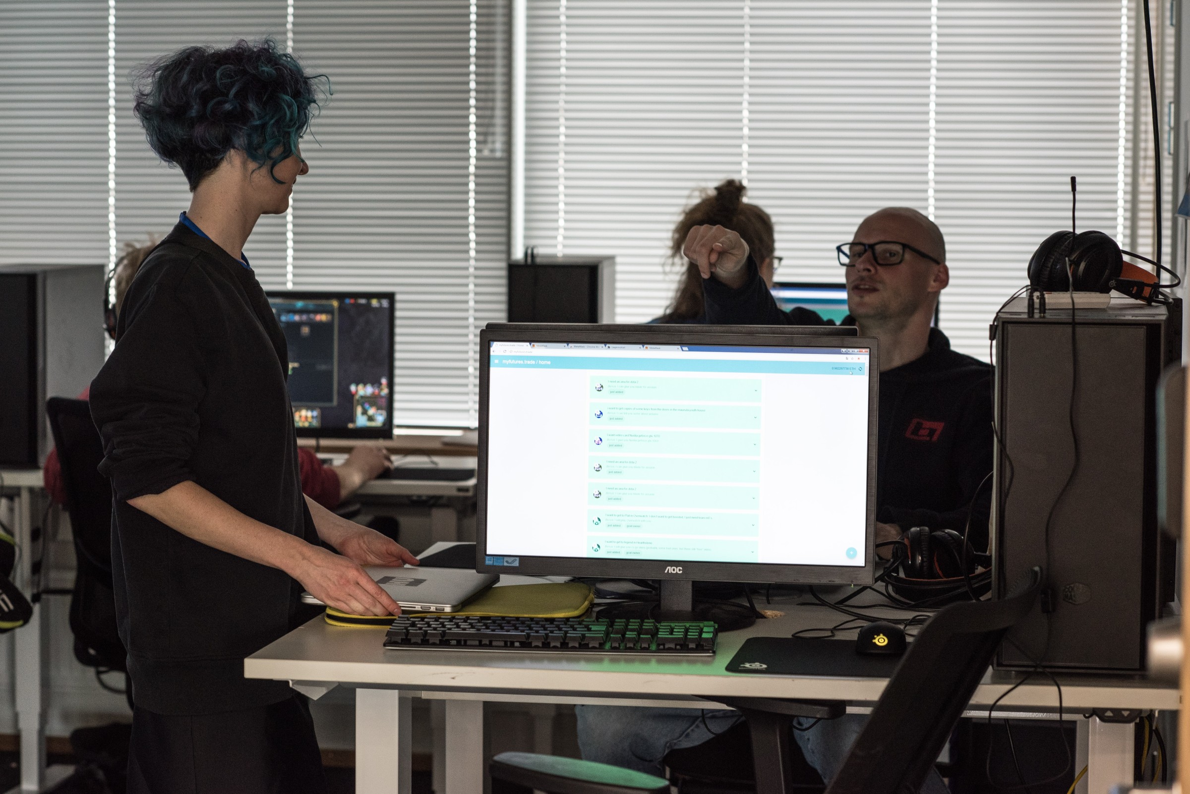 myfutures.trade, workshop at the youth center