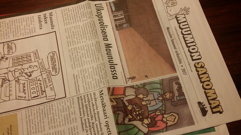 Partizaning Maunula, front page of the Mummy News