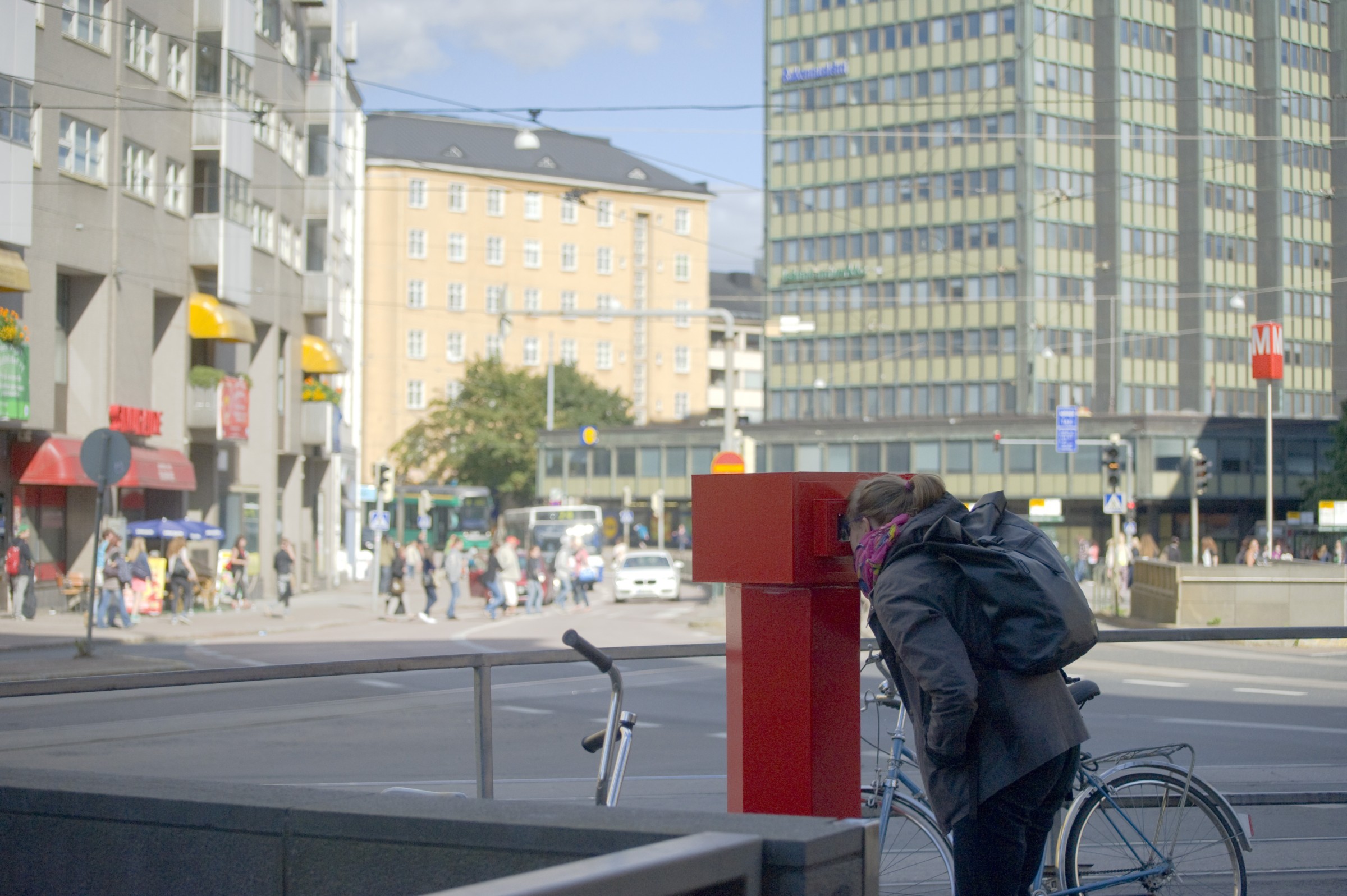 Binoculars device at Kurvi