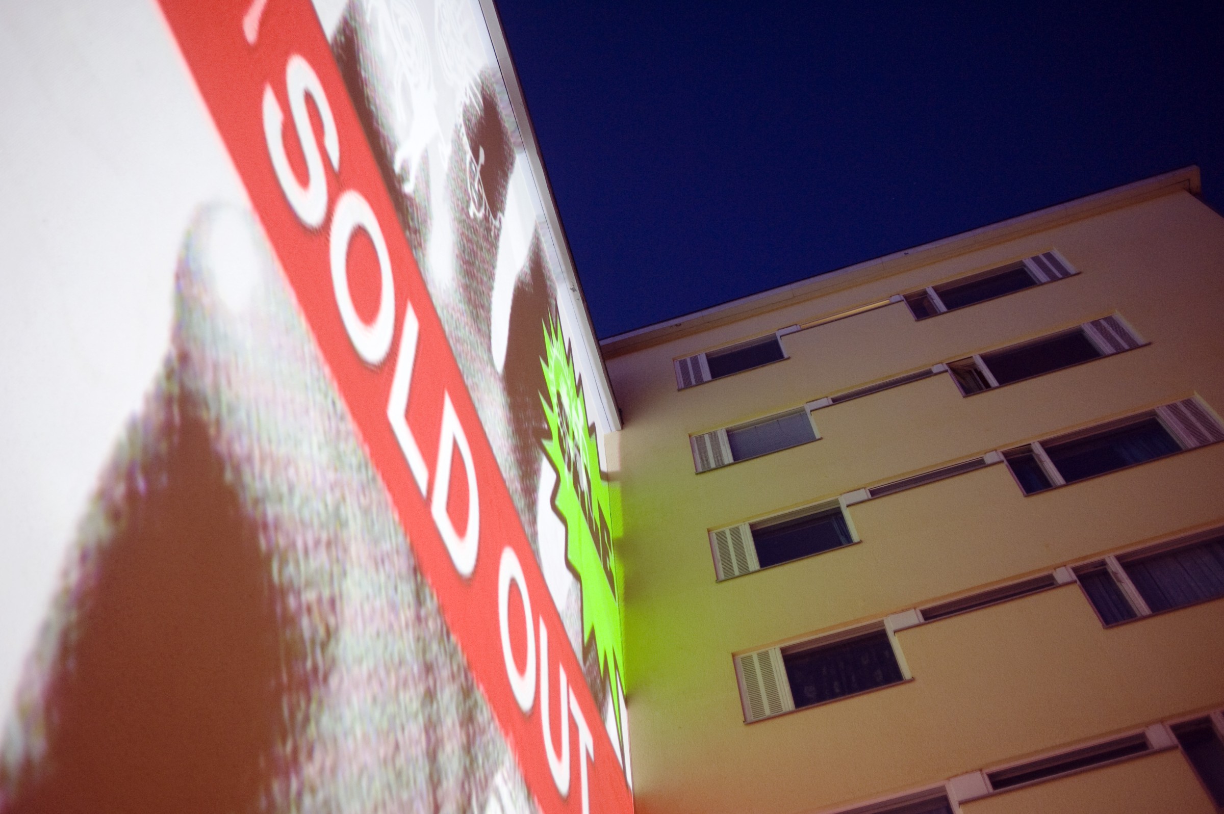 Dialogues Deconstructed City facade projection - sold out