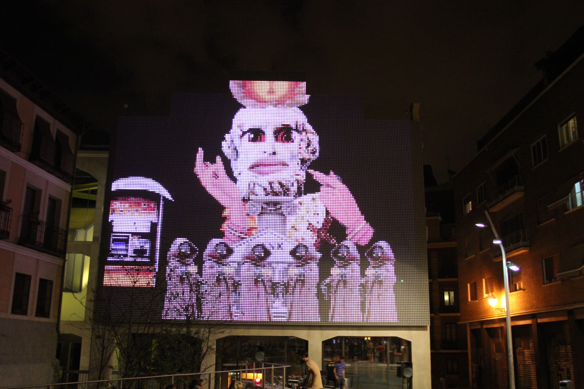 Robin Hood Madrid Medialab-Prado facade