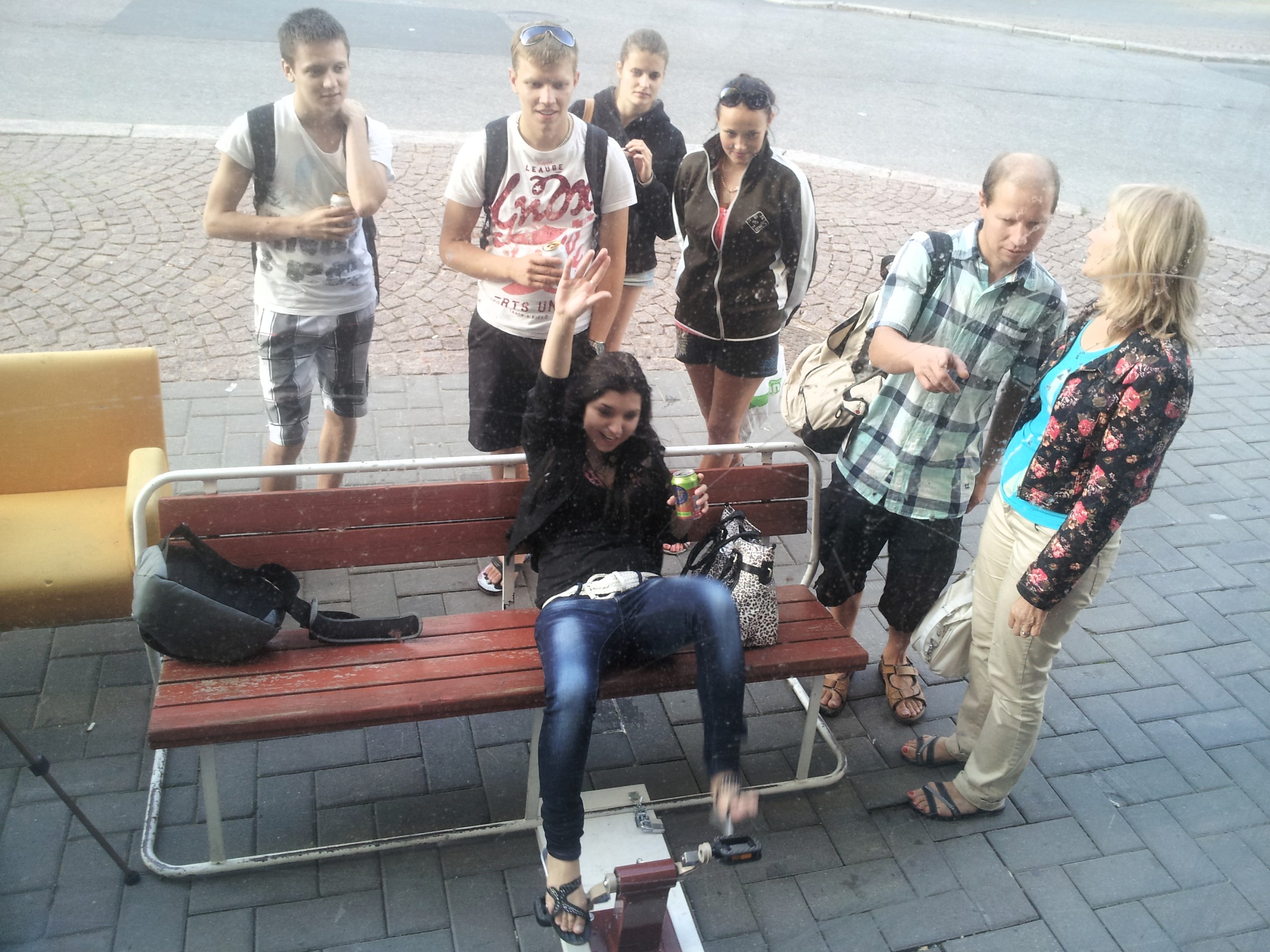 TransEurope Slow viewers pedaling 