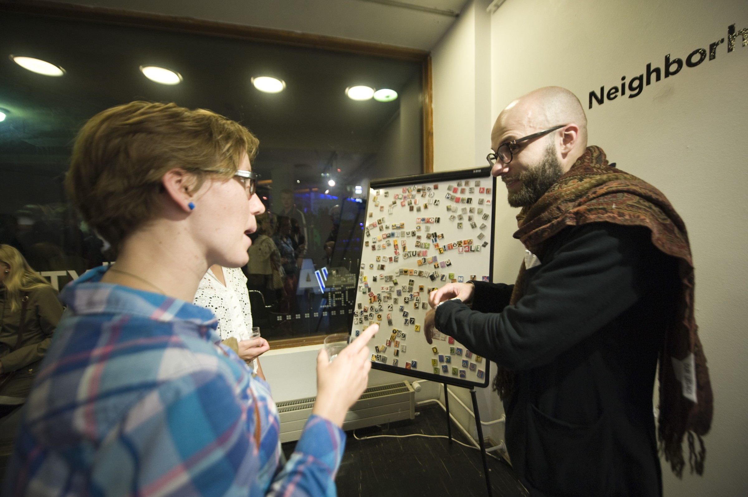 MFF2014 opening - Suse Miessner at Lasipalatsi gallery 