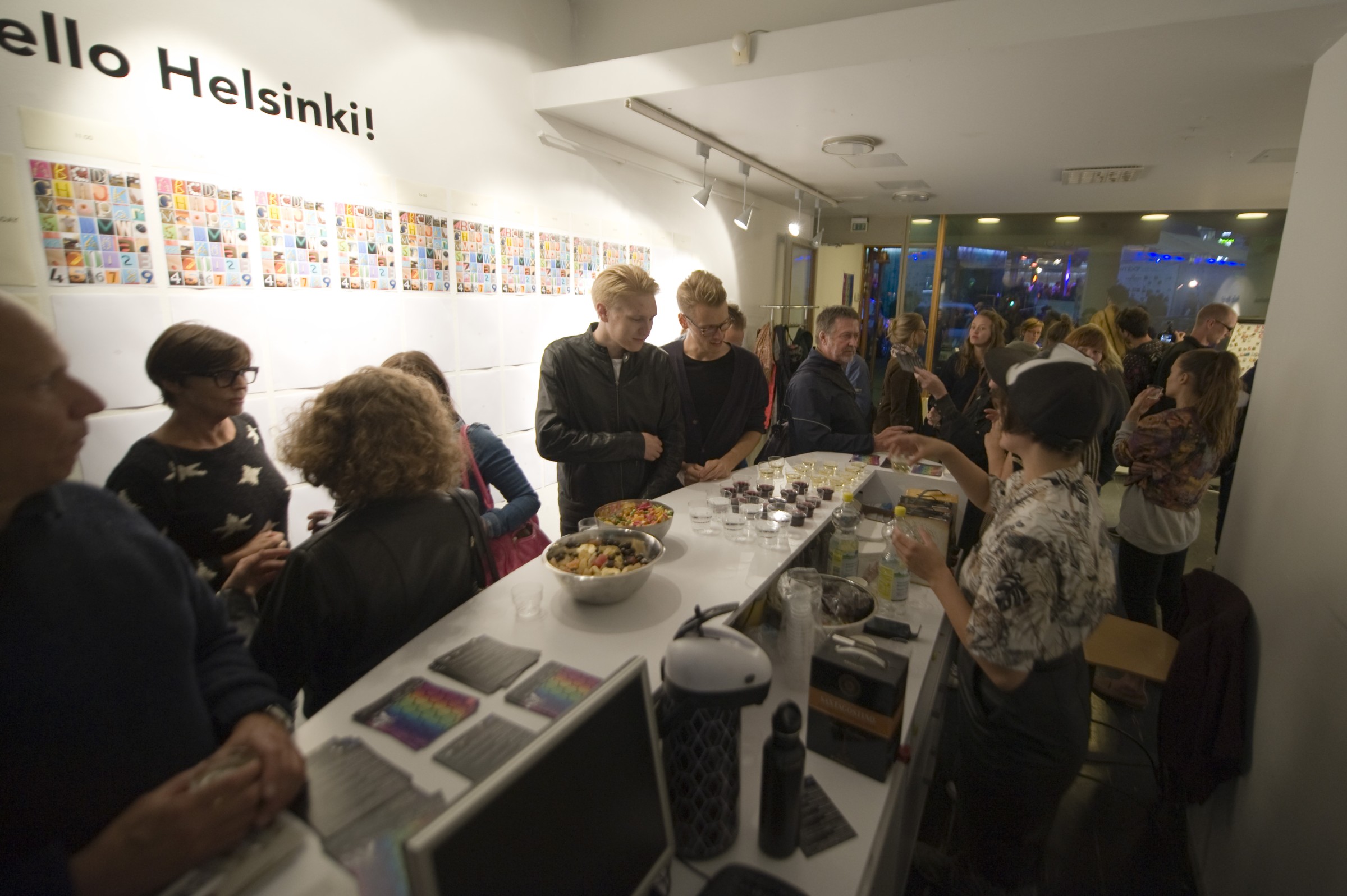 MFF2014 opening at Lasipalatsi gallery