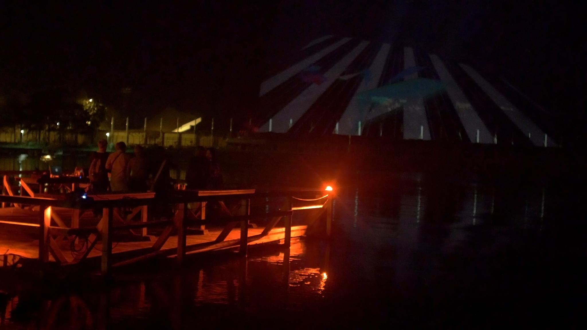 Conducting Senses carpet pier and coal hill with atmosphere lights