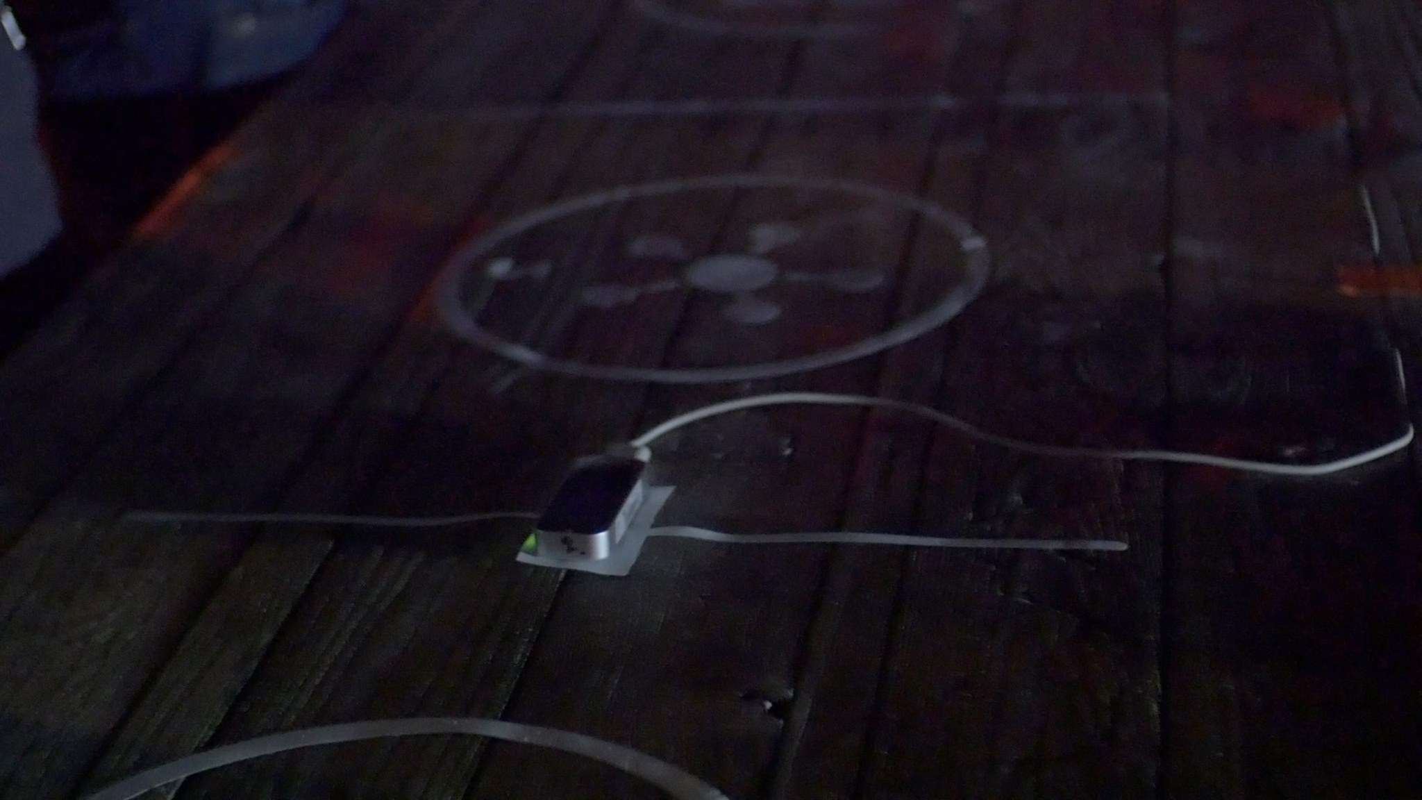 Conducting Senses detail from interactive technology