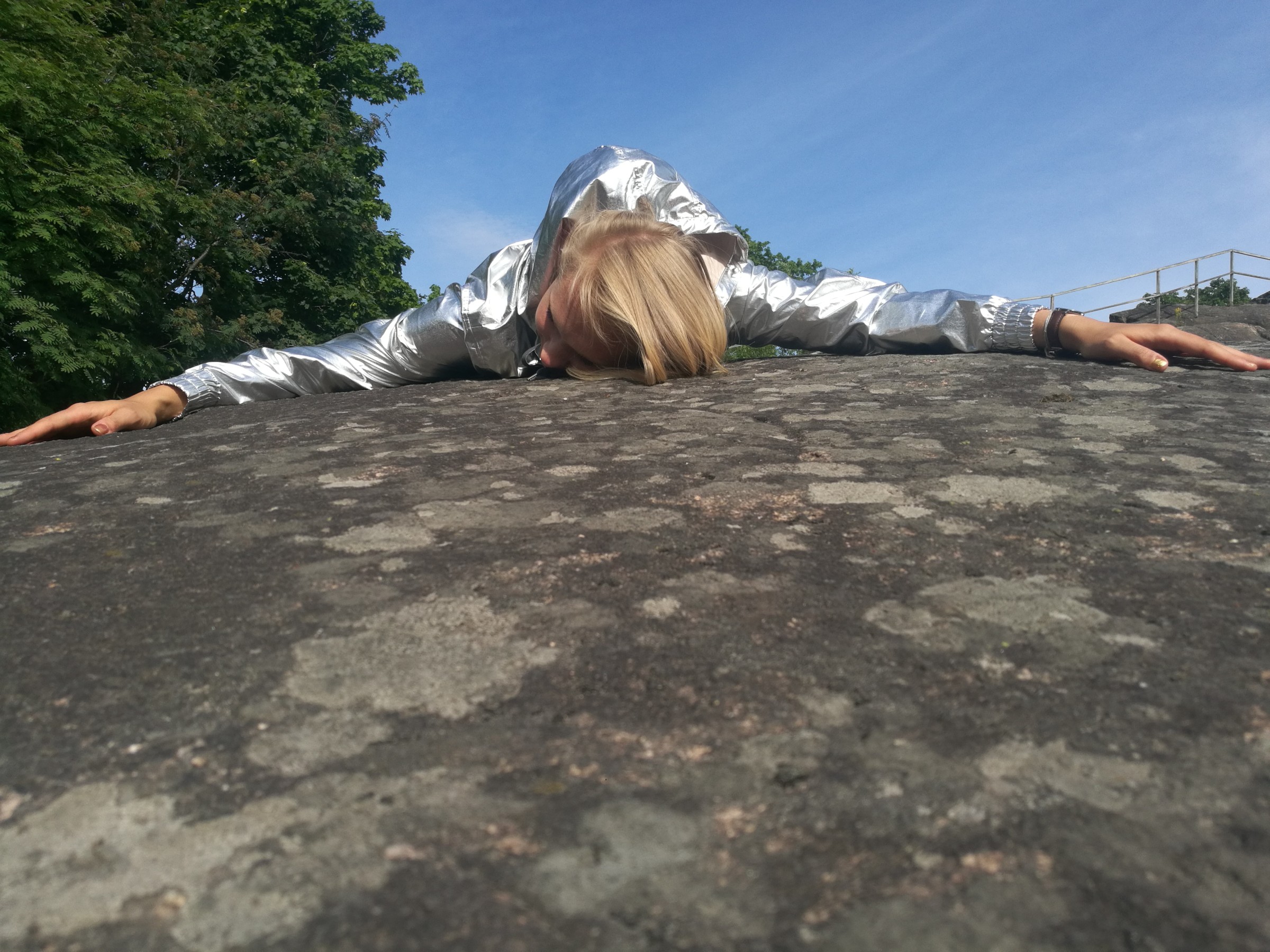 Public Faculty #13 on the rocks