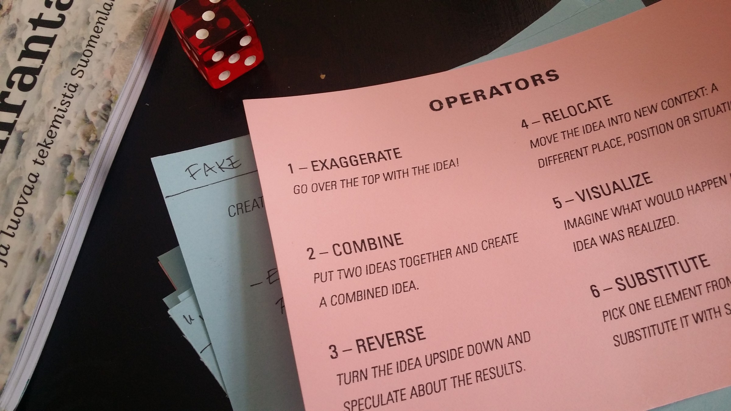 YKON game operator cards