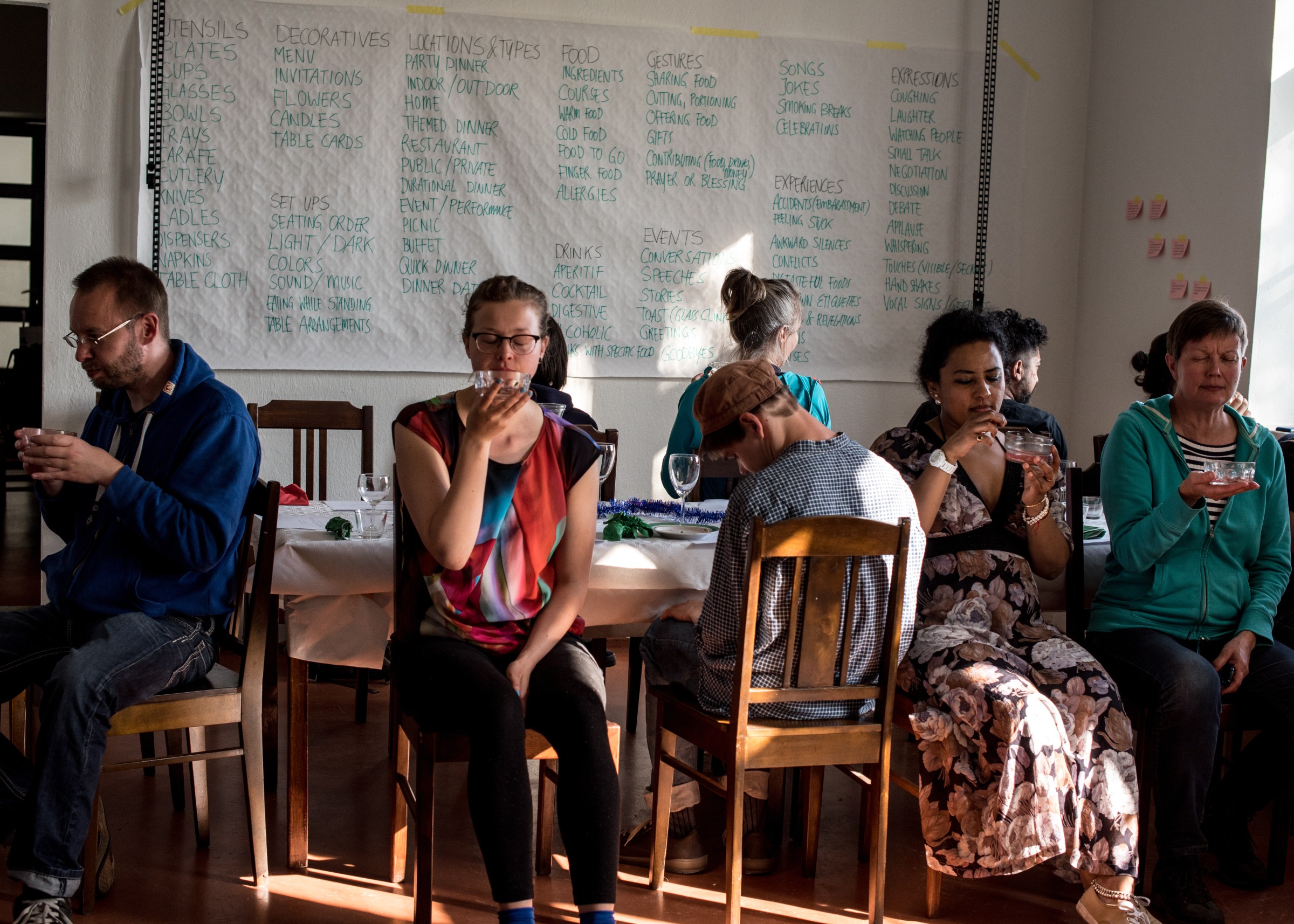 YKON dinner game guest ritual